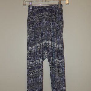 Spiritual Gangster Harem Pants with Fitted leg size XS